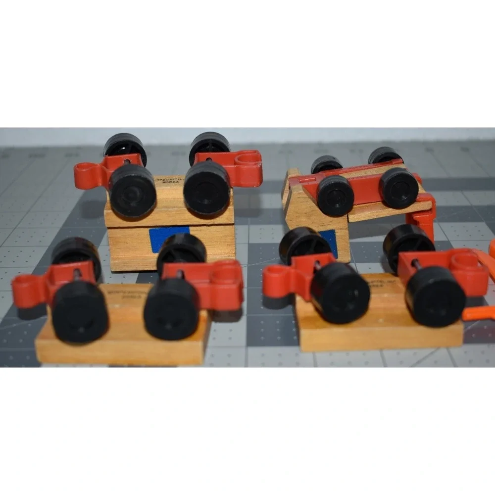 1972 Mattel Wooden Putt Putt Train Cars Truck Parts Pieces Lot Vintage Toy